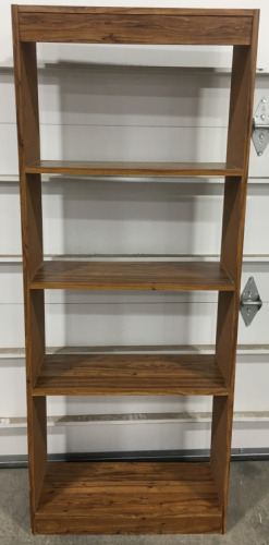 Bookshelf With 4 Shelves 24”x9.5”x60”