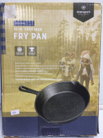 Stansport 10&rdquo; Cast Iron Fry Pan In Original Packaging