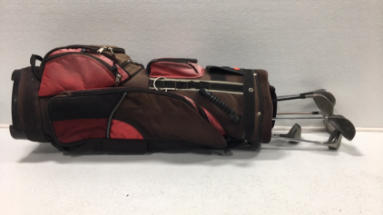 Platinum Golf Bag With (6) Drivers