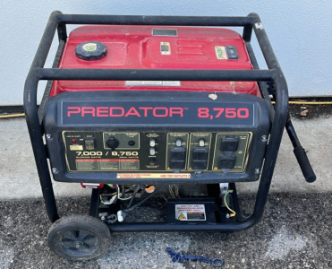 PREDATOR 8,750 GAS POWERED GENERATOR