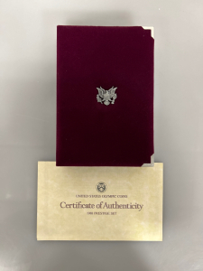 UNITED STATES MINT 1988 PRESTIGE COJN SET WITH CERTIFICATE OF AUTHENTICITY