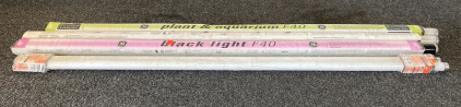 48&rdquo; BLACK LIGHT F40, PLANT AND AQUARIUM & SUNSHINE F32 FLOURESCENT BULBS