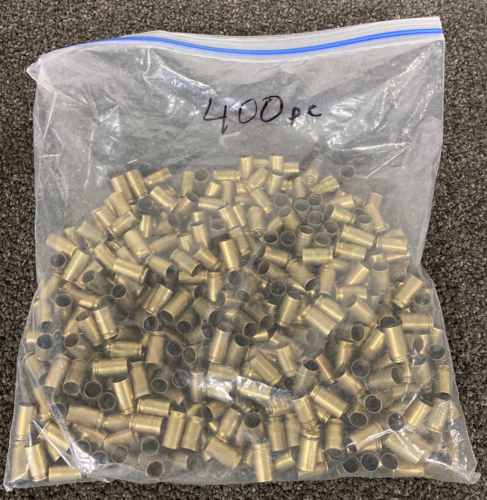 (400) Pcs Of 9mm Brass Casings