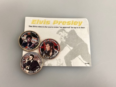 Collectible Elvis Presley Half Dollars