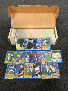BOX OF 1990 SCORE BASEBALL SET