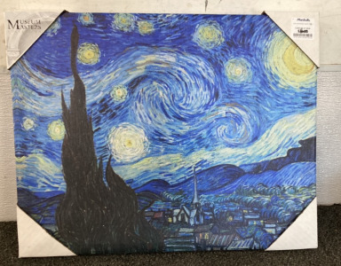 (20x16&rdquo;) VAN GOGH CANVAS PRINT