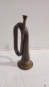 Antique Brass Civil War 7th Cavalry Bugle