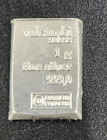 (6) Valcambi Suisse 1-Gram 999,0 Fine Silver Bars - 2