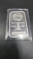 One Troy Ounce Fine .999 Silver Bar - 3