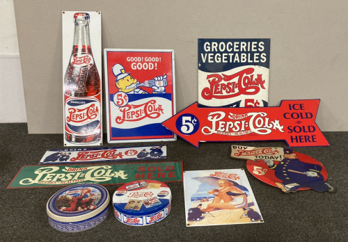 Pepsi-Cola Signage & More