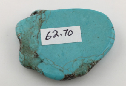 62.70 Turquoise Gemstone Cabochon