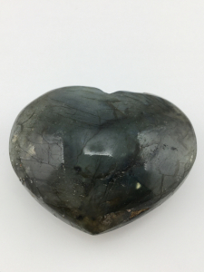 157.90 ct Flashy Labradorite Heart Gemstone