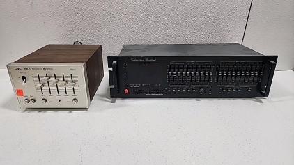 JVC SEA-10 Stereo Equalizer, Audiosource EW-One Series II Stereo Equalizer