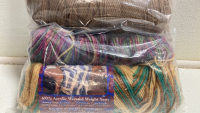 (7) Bags of Assorted Yarn - 8