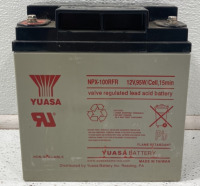 (1) YUASA 12 VOLD BATTERY AND (1) JACOBS 6 VOLT BATTERY - 4