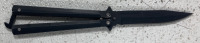 BLACK BUTTERFLY KNIFE - 2