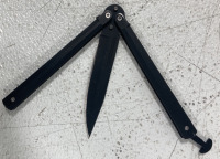 BLACK BUTTERFLY KNIFE - 4