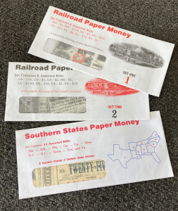 Southern States & Railroad Paper Money Replicas