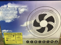 Brand New Low Profile Ceiling Fan and Light -SP8 - 3