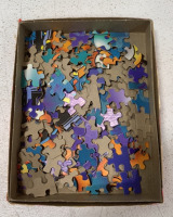 (1) 200 PIECE GARFIELD PIZZLE AND (1) “ONE FISH TWO FISH RED FISH BLUE FISH” FLOOR PUZZLE - 3