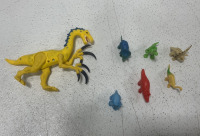 (1) BOX OF DINOSAUR TOYS AND FIGURINES - 4