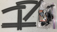 Small Set of Plastic Train Tracks, Toy Truck - 2