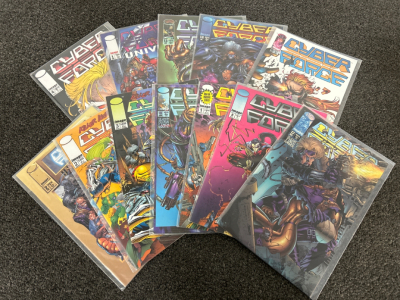 VINTAGE COMIC BOOKS: CYBER FORCE