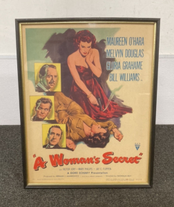 A Woman&rsquo;s Secret Vintage Window Card