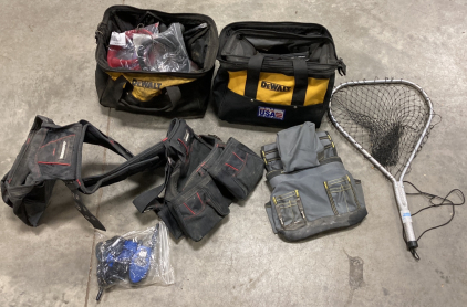 Tool Bags W/ Tools & More