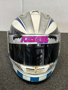 KOSMIC RACING CART FULL FACE MOTORCYCLE HELMET