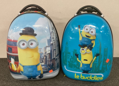 (2) Minion Suit Cases