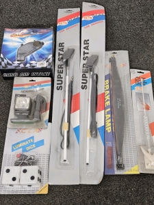 UNUSED AUTO ACCESSORIES & LIGHTS