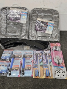 UNUSED AUTO ACCESSORIES & LIGHTS