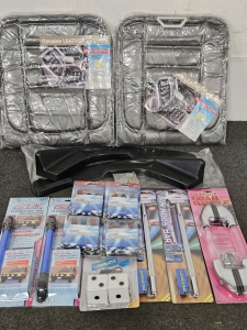 UNUSED AUTO ACCESSORIES & LIGHTS