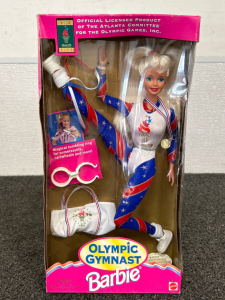 VINTAGE OLYMPIC GYMNAST BARBIE 1995-96