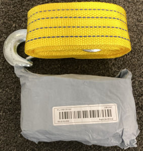 (2) 10-13 FOOT TOW STRAPS. NEW!