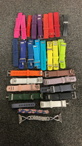 (20+) FITBIT SILICONE WATCH BANDS