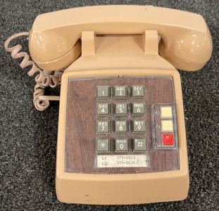 WESTERN ELECTRIC PUSH BUTTON PHONE