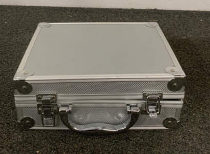 (1) SMALL METAL BRIEFCASE