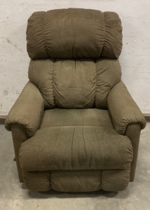 (1) PLUSH ROCKING RECLINER CHAIR