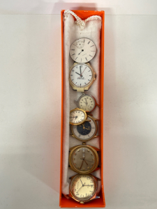 (7) COLLECTIBLE WATCH FACES