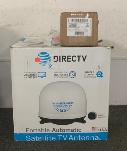 (1) DIRECT TV PORTABLE AUTOMATIC SATELLITE TV ANTENNA