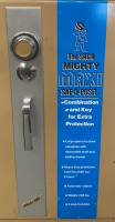 (1) “THE SAGA MIGHTY MAXI SAF-D-POSIT” SAFE WITH 4 COMBINATION LOCK (NO COMBINATION KNOWN), (HAS WHEELS) - 3