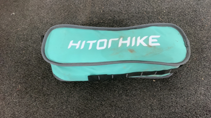 (1) HITOR HIKE FOLDABLE CAMPING CHAIR WITH CARRIER BAG