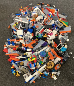 BAG OF LEGOS AND ACCESSORIES