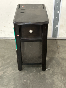 NARROW SIDE TABLE WITH DRAWER (13x23x22)