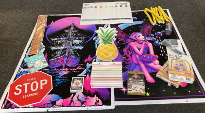 BLACK LIGHT POSTERS, PLAYING CARDS, CRAFT ITEMS AND MORE