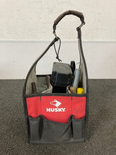 Husky Bag With Assorted Tools