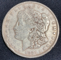 1921 Morgan One Dollar Coin