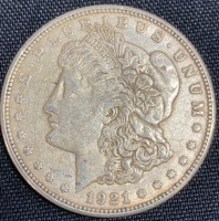 1921 Morgan One Dollar Coin
